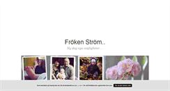 Desktop Screenshot of mariastrom.blogg.se