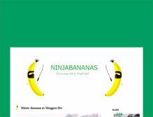 Tablet Screenshot of ninjabananas.blogg.se