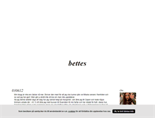 Tablet Screenshot of bettes.blogg.se