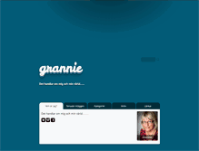 Tablet Screenshot of grannie.blogg.se