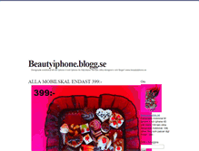Tablet Screenshot of beautyiphone.blogg.se