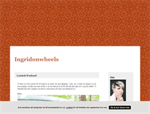 Tablet Screenshot of ingridonwheels.blogg.se
