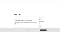 Desktop Screenshot of merlars.blogg.se