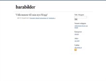 Tablet Screenshot of barabilder.blogg.se