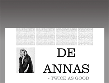Tablet Screenshot of deannas.blogg.se