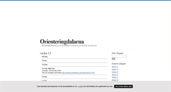 Desktop Screenshot of orienteringdalarna.blogg.se