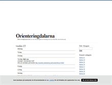 Tablet Screenshot of orienteringdalarna.blogg.se