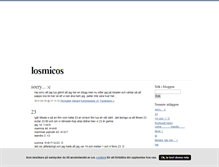 Tablet Screenshot of losmicos.blogg.se
