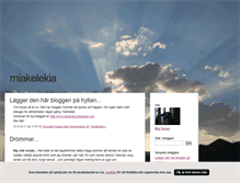 Tablet Screenshot of miakelekia.blogg.se