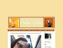 Tablet Screenshot of hellooslo.blogg.se