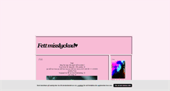 Desktop Screenshot of fettmisslyckad.blogg.se