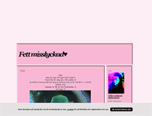 Tablet Screenshot of fettmisslyckad.blogg.se