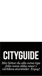 Mobile Screenshot of cityguide.blogg.se