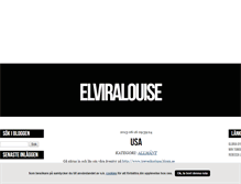 Tablet Screenshot of elviralouise.blogg.se