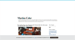 Desktop Screenshot of martinscolor.blogg.se