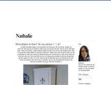 Tablet Screenshot of nathalienyman.blogg.se