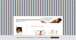 Desktop Screenshot of myalgiskencefalomyelit.blogg.se