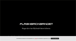 Desktop Screenshot of flashbackbandet.blogg.se