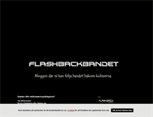 Tablet Screenshot of flashbackbandet.blogg.se