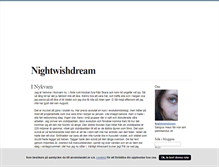 Tablet Screenshot of nightwishdream.blogg.se