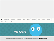 Tablet Screenshot of miacraft.blogg.se