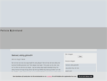 Tablet Screenshot of felllaan.blogg.se