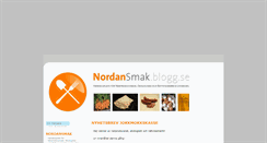 Desktop Screenshot of nordansmak.blogg.se
