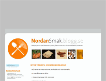 Tablet Screenshot of nordansmak.blogg.se
