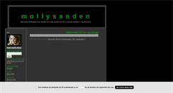 Desktop Screenshot of mollysanden.blogg.se