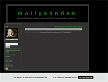 Tablet Screenshot of mollysanden.blogg.se