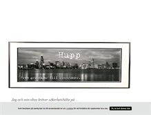 Tablet Screenshot of hupp.blogg.se