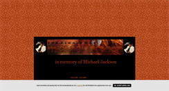 Desktop Screenshot of memoryofmichaeljackson.blogg.se