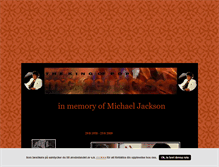 Tablet Screenshot of memoryofmichaeljackson.blogg.se