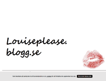 Tablet Screenshot of louiseplease.blogg.se