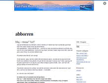 Tablet Screenshot of abborren.blogg.se