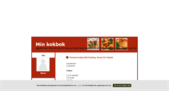 Desktop Screenshot of monicagsreceptsamling.blogg.se