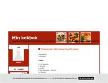 Tablet Screenshot of monicagsreceptsamling.blogg.se