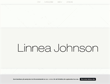 Tablet Screenshot of linneajohnson.blogg.se