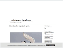 Tablet Screenshot of martenerlandsson.blogg.se