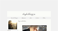 Desktop Screenshot of chyde.blogg.se
