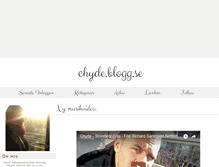Tablet Screenshot of chyde.blogg.se
