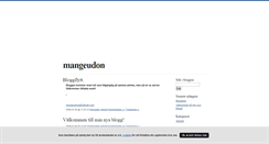 Desktop Screenshot of mangeudon.blogg.se