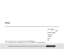 Tablet Screenshot of kallasalina.blogg.se