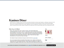Tablet Screenshot of kaninendoner.blogg.se