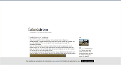 Desktop Screenshot of fialindstrom.blogg.se