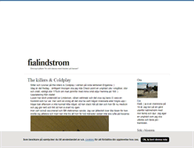 Tablet Screenshot of fialindstrom.blogg.se