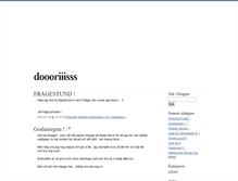 Tablet Screenshot of doooriiisss.blogg.se