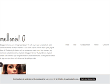 Tablet Screenshot of mellonis.blogg.se
