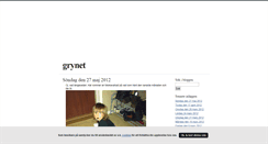 Desktop Screenshot of grynet.blogg.se