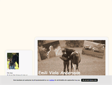 Tablet Screenshot of emiliviolaandersson.blogg.se